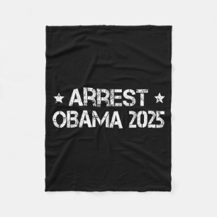 Grappige Arrestatie Obama 2025 Shirt Arrestatie Ob Fleece Deken