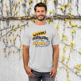 Grappige Astrologie Waarschuwing Saturn Return T-shirt