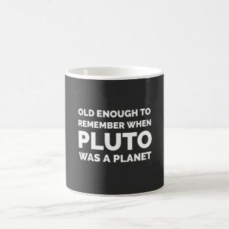 Grappige Astronomie Onthoud Pluto Koffiemok