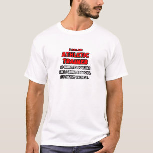 Grappige atletische trainer .. Zeer onwaarschijnli T-shirt