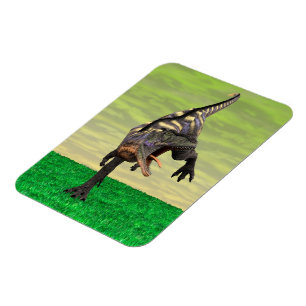 Grappige Aucasaurus Brullende Prehistorische Dino Magneet