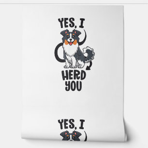 Grappige Australian Shepherd Moeder Cadeaus Aussie Behang
