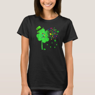 Grappige Autism St. Patrick's Dag Klaver Cadeaus P T-shirt