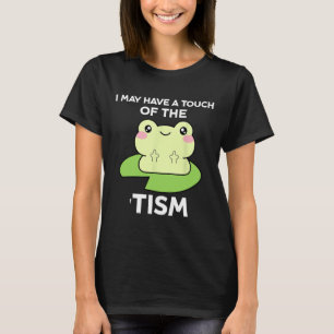 Grappige autisme bewustzijn citaten - kikker ik ka t-shirt