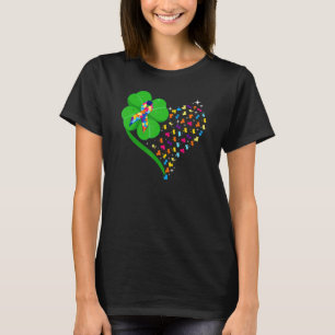 Grappige Autisme Klaver Autisme Moeder Jongen St. T-shirt