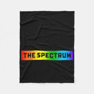 Grappige autisme meme Ik zit niet in het spectrum Fleece Deken