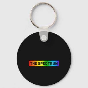 Grappige autisme meme Ik zit niet in het spectrum Sleutelhanger