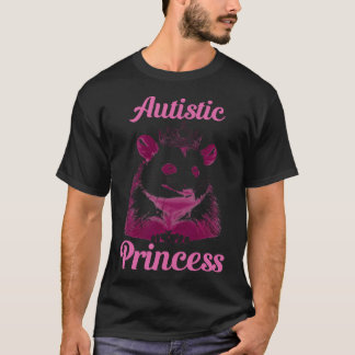 Grappige autistische prinses t-shirt