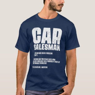 Grappige Autohandelaar Definitie Auto Dealers r T-shirt