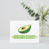 Grappige Avocado Briefkaart (Staand voorkant)