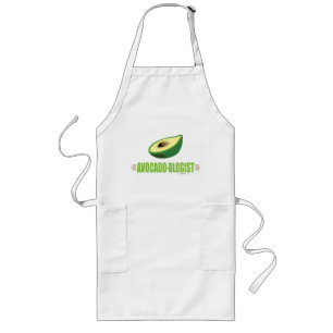 Grappige Avocado Lang Schort