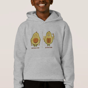 Grappige Avocado, Schattig Fruit Meme