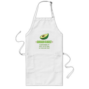 Grappige Avocadoliefhebber Lang Schort