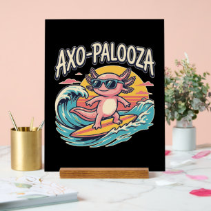 Grappige Axo-Palooza 90s Alternatieve Concert Paro Acryl Bord