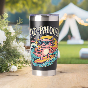 Grappige Axo-Palooza 90s alternatieve concertparod Geïsoleerde Drinkbeker
