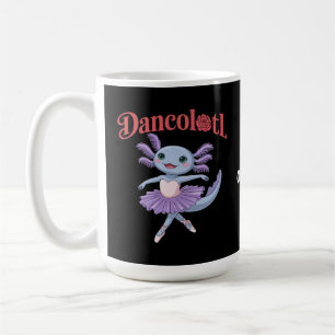 Grappige Axolotl Dancolotl Meisjes Ballet Dans Moe Koffiemok