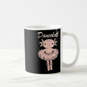 Grappige Axolotl Dans Mama voor Meisjes Balletdag Koffiemok