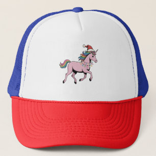 Grappige Axolotl Kerstman Hoed Kerst Outfit Trucker Pet