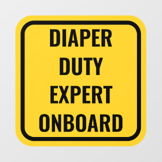 Grappige Baby aan boord Alternative Car Window Dec Raamsticker