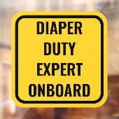 Grappige Baby aan boord Alternative Car Window Dec Raamsticker (Vel 2)