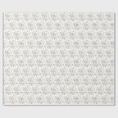 Grappige BABY ITS COVID BUITEN Typografie Goud Cadeaupapier (Vlak)