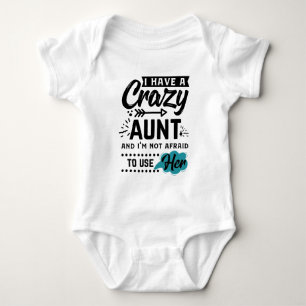 Grappige baby jongen gek Tante Romper