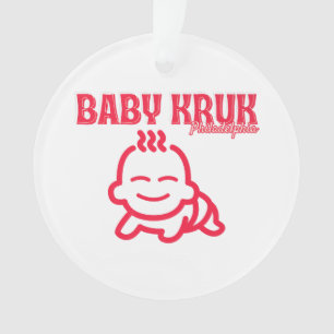 Grappige Baby Kruk Philadelphia Premium Ornament