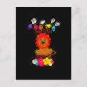 Grappige Baby Lion King: Hakuna Matata Art Design Briefkaart (Voorkant)