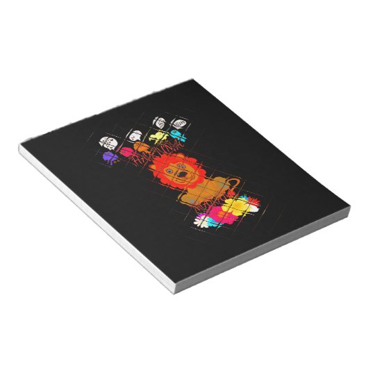 Grappige Baby Lion King: Hakuna Matata Art Design Notitieblok (Schuin)