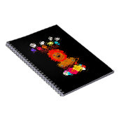 Grappige Baby Lion King: Hakuna Matata Art Design Notitieboek (Rechterzijde)