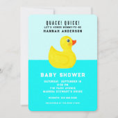 Grappige baby shower kaart (Voorkant)