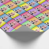 Grappige baby verpakkingspapier cadeaupapier (Hoek)