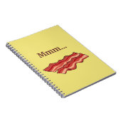 Grappige bacon notitieboek (Rechterzijde)