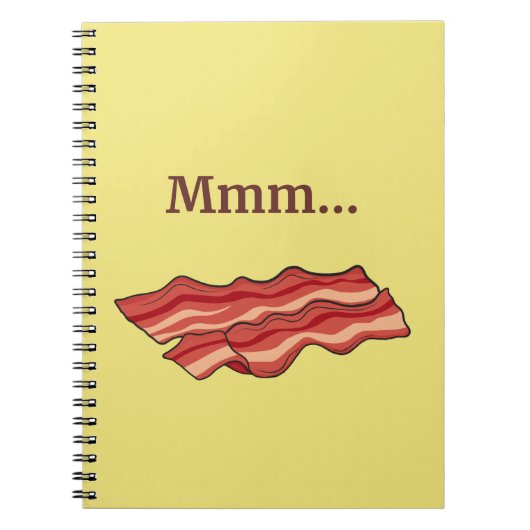 Grappige bacon notitieboek (Voorkant)