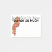 Grappige Bacon Post-it® Notes (Voorkant)