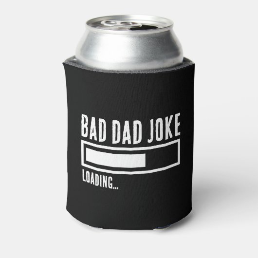 Grappige Bad Dad Joke Loading Blikjeskoeler (Blikje Achterkant)