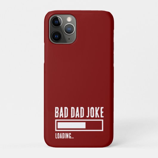 Grappige Bad Dad Joke Loading Case-Mate iPhone Case (Achterkant)