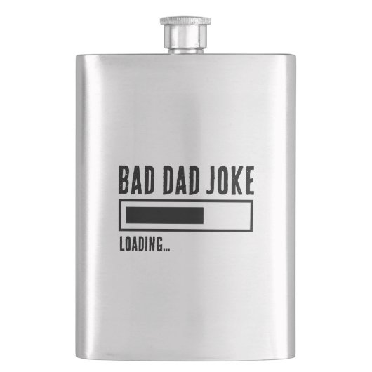 Grappige Bad Dad Joke Loading Flacon (Voorkant)