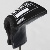 Grappige Bad Dad Joke Loading Golfheadcover (3/4 voorkant)