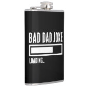 Grappige Bad Dad Joke Loading Heupfles (Rechts)