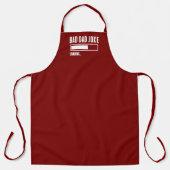 Grappige Bad Dad Joke Loading Schort (Voorkant)