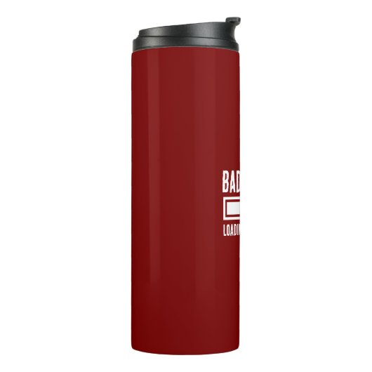 Grappige Bad Dad Joke Loading Thermosbeker (Gedraaid links)