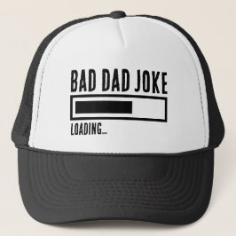 Grappige Bad Dad Joke Loading Trucker Pet