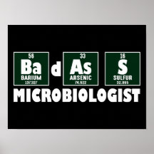 Grappige Badass Microbioloog
