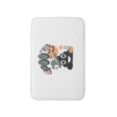 Grappige badkamer Humor Leuke Retro Halloween Spoo Badmat (Voorkant Verticaal)