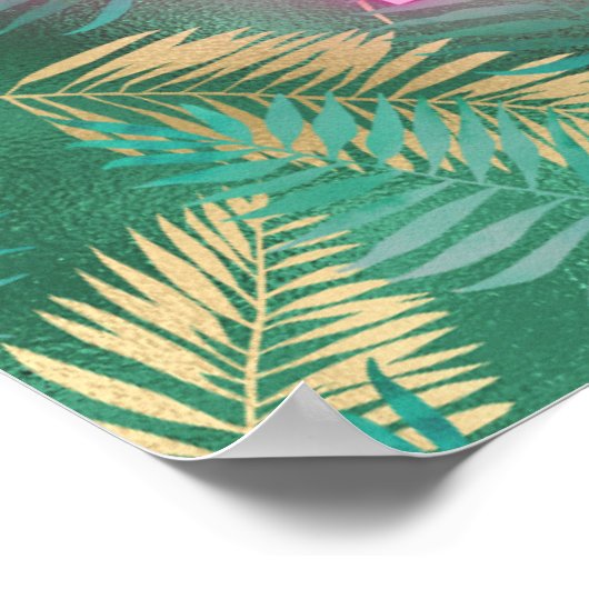 Grappige badkamer Neon Oerwoud Print Quote (Hoek)