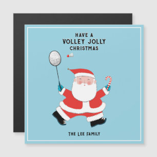 Grappige Badminton Kerst Kaarten