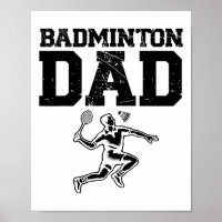 Grappige Badminton Speler Love Shuttle Design 2