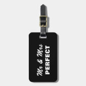 Grappige bagagelabels van meneer en mevrouw | Gepe (Voorkant verticaal)