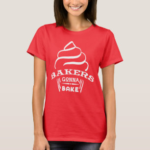Grappige Bakkers Gaan Cupcake Koken, Bakken T-shirt